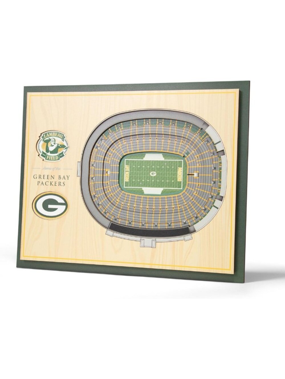 5-Layer NFL StadiumView Wall Art - Unique Sports Decor for Game Day Enthusiasts